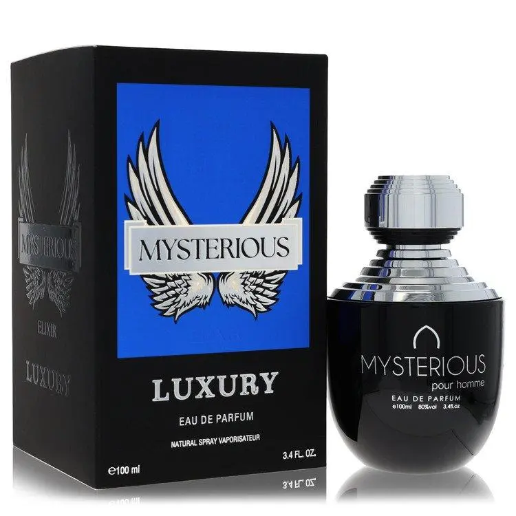 Khalis Mysterious Elixir Luxury Collection EDP Spray - 3.4oz Single Item Dark-Oriented Arabic Men's Fragrance, Middle Eastern Cologne with Warm Oud Amber Blend, Long-Lasting Premium Scent (Beauty & Personal Care)