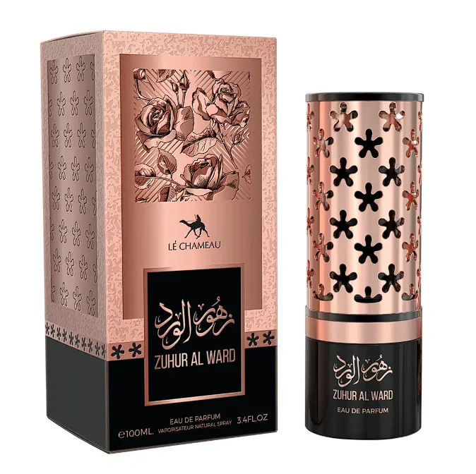 Zuhur Al Ward Women's Eau de Parfum (Edp) - Harmonious Sweet Fruity-Floral Spray with Rose, Strawberry, Watermelon Notes, 3.4 fl oz Standard Size Single Bottle