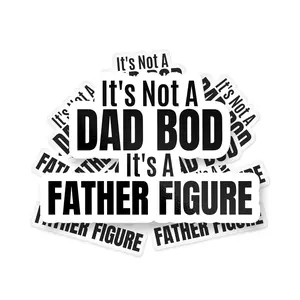 It's Not A Dad Bod, Its A Father Figure Sticker, Funny Meme Sticker, Dad Bod Sticker, Dad Joke Sticker, Fathers Day Sticker, Parody Sticker