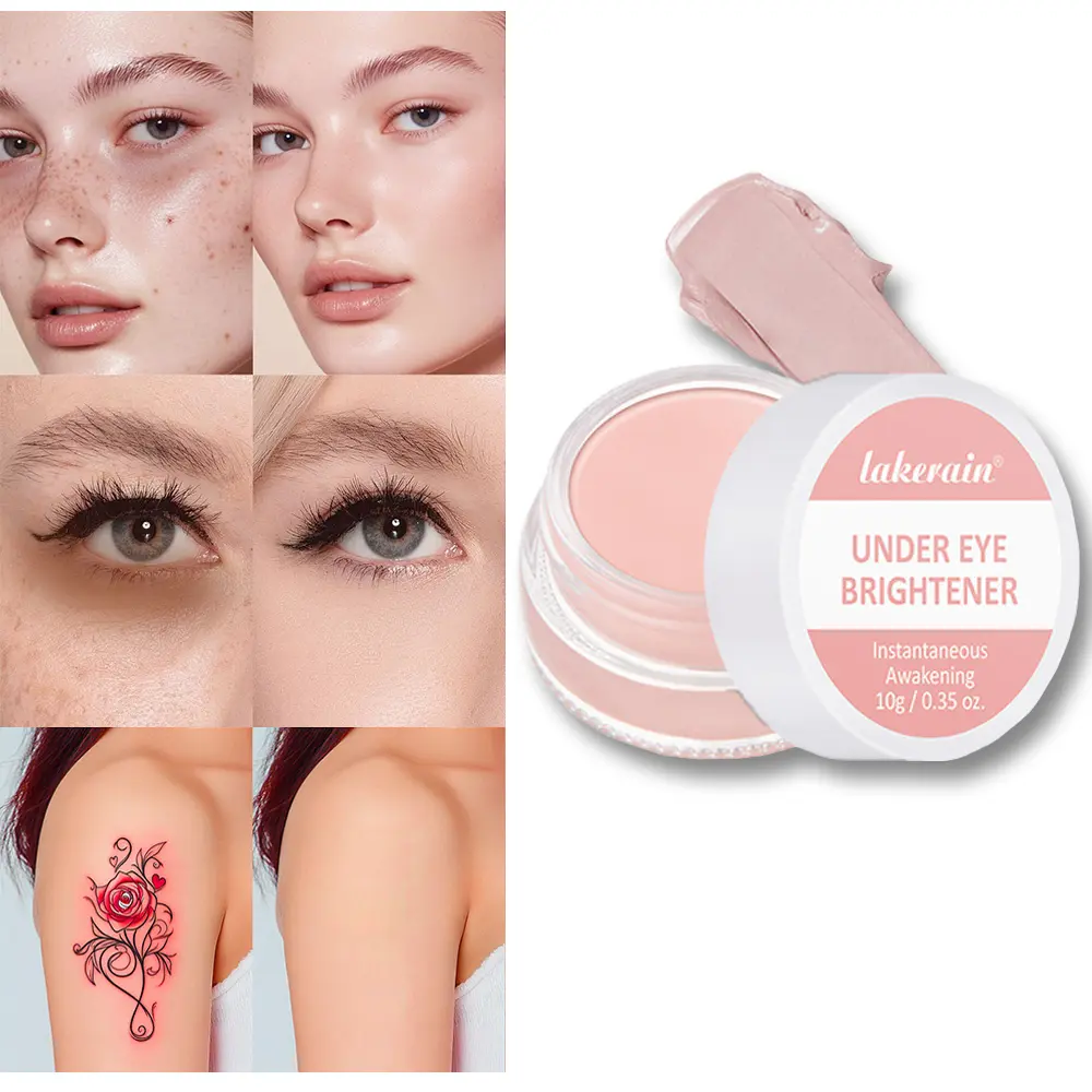Multi-Functional Under-Eye Concealer Cream to Hydrate Skin, Long-Lasting Nourishing Formula for Dark Circles and Acne