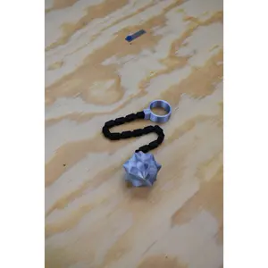 Rinchaku - Spinning Ninja Mace Fidget - Anime Style Ninja Blade - Fidget Device - Fidget Spinner - Fidget for Adults - Cosplay Fidget