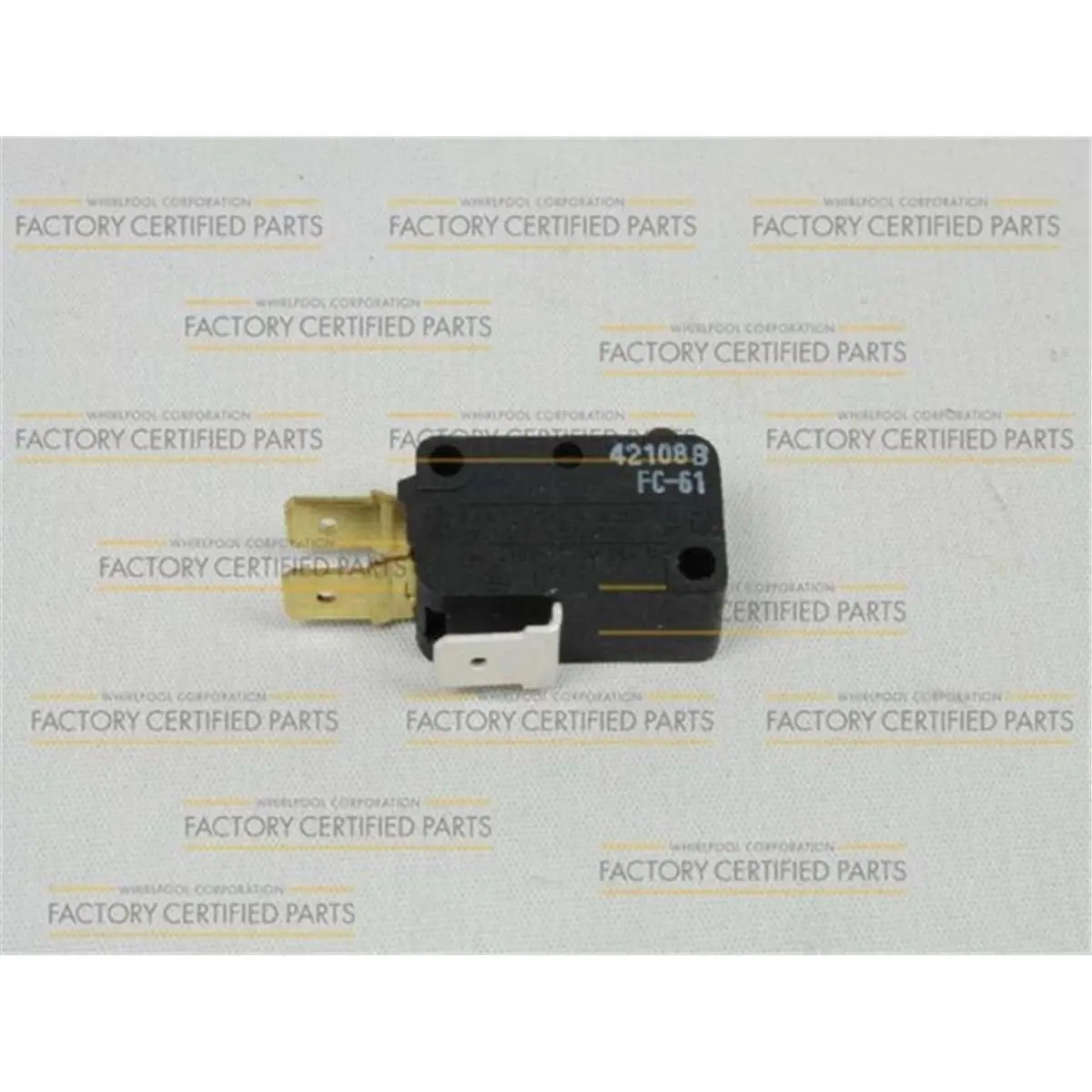 Whirlpool W10727360 Durable Microwave Door Switch - Genuine OEM Replacement Part for Kenmore, Maytag, Magic Chef Kitchen Appliances, Simple, Reliable Door Closure Installation