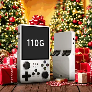 NEW R36S Retro rechargeable Handheld  retro  Game Console Room Gadget Handheld Player hald held with 128G 110G Bult-in 20000+ Classic Games, Open Source Linux System 3.5 Inch Screen Portable Pocket Video Player tiktok k Portable Retro Arcade Headset