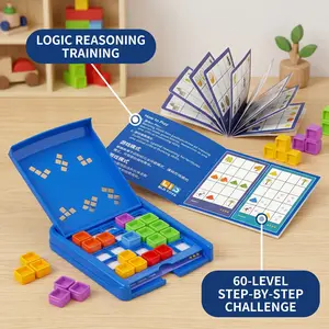 Puzzle and Educational Toys  Colourful 3D Tetris Game  Stacking Montessori Early Learning Toys  STEM Educational Gifts for Children