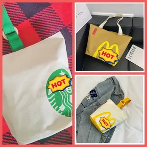 Funny Bags New McDonald's Small Handbag Tote Bag for Women