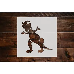 Cute T-rex Stencil - Art and Wall Stencil