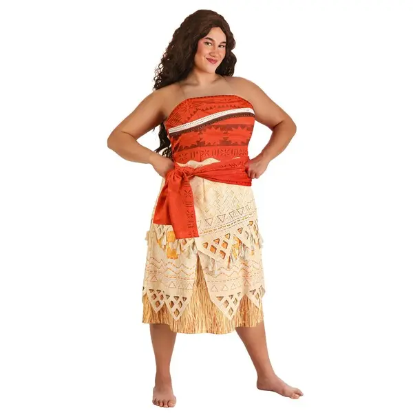 Plus Size Deluxe Disney Moana Costume for Women (© Disney)