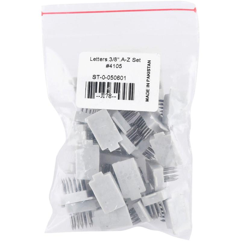 Extra Jeffers Standard Tattoo Letters and/or Numbers, 3/8"