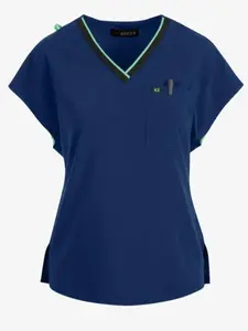 koi Basics Mckenna Women's 1-Pocket STRETCH V-Neck Dolman Sleeve Scrub Top