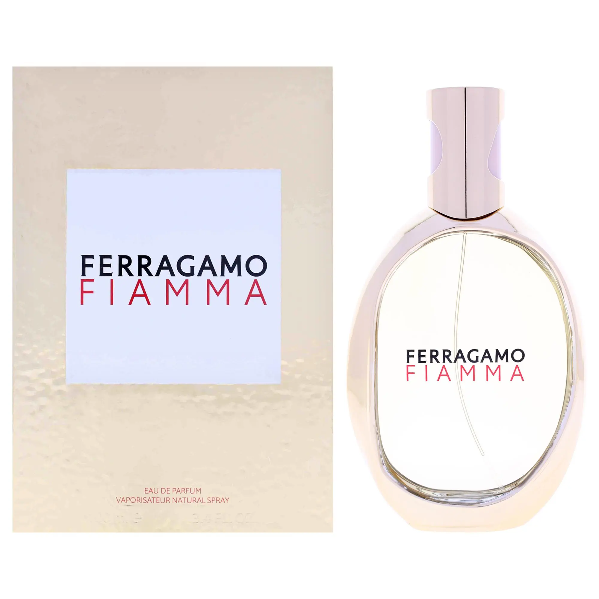 Women's Classic Fiamma by Salvatore Ferragamo EDP Spray - 3.4 oz (3 to 3.9 fl oz), Refillable, Long-Lasting, Versatile Nature Fragrance