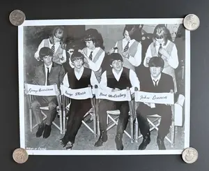 Beatles Hard Day's Night off-stage still....