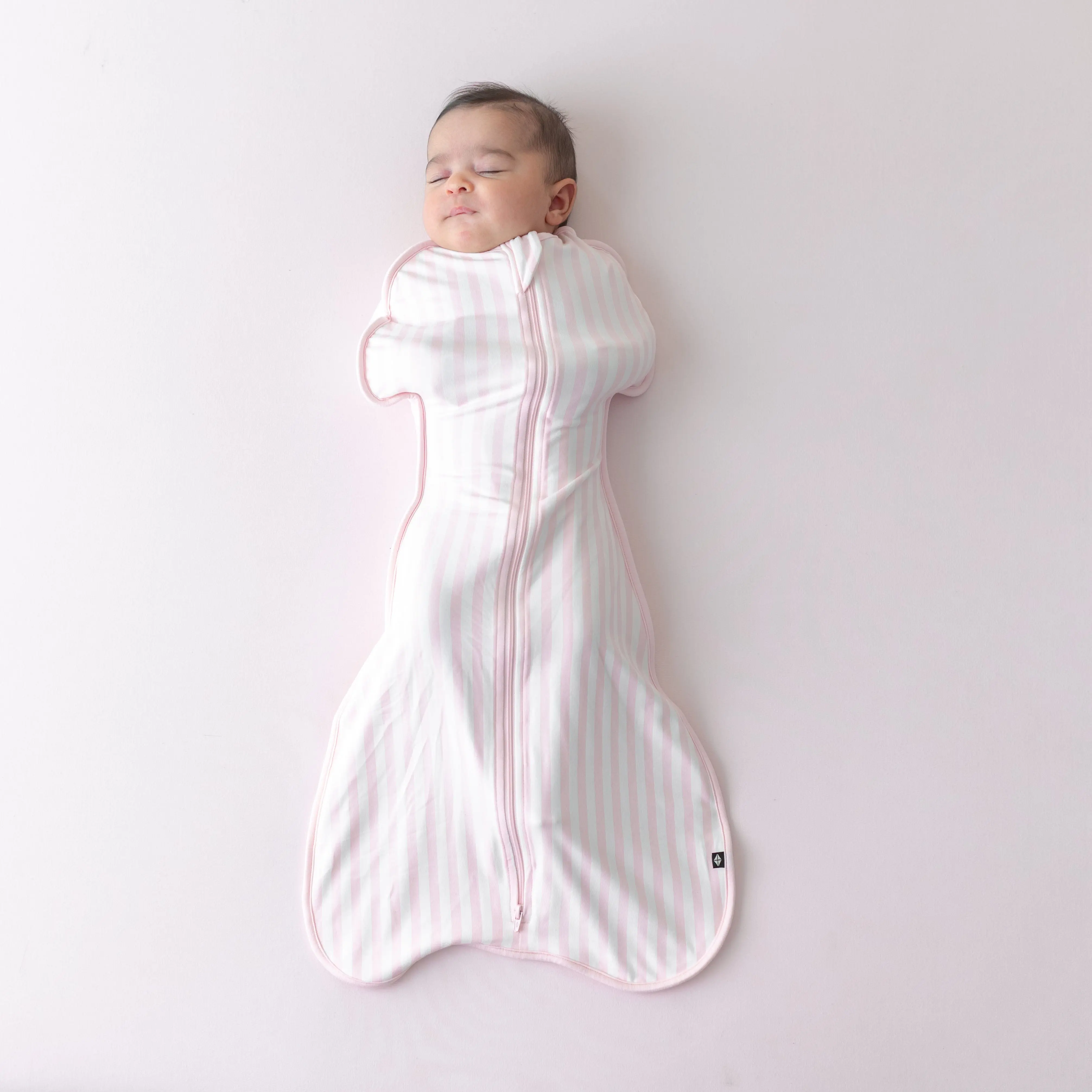 Swaddle Bag in Small Sakura Stripe 0.5 | Kyte Baby
