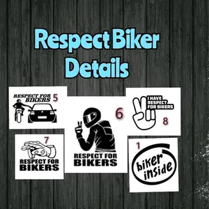 Motorcycle Detail Vinyl Stickers - Perfect for Customizing your Motorbike vehicle decor