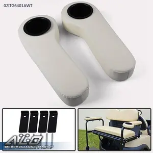 Fit For EZGO/Club Car/Yamaha Golf Cart Rear Seat Arm Rest Cushion Cup Holder