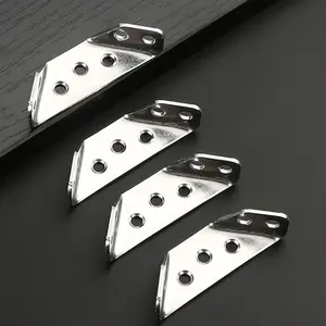 30 Heavy-Duty 304 Stainless Steel Angle Braces - Strong Fixing for Cabinets & Shelves