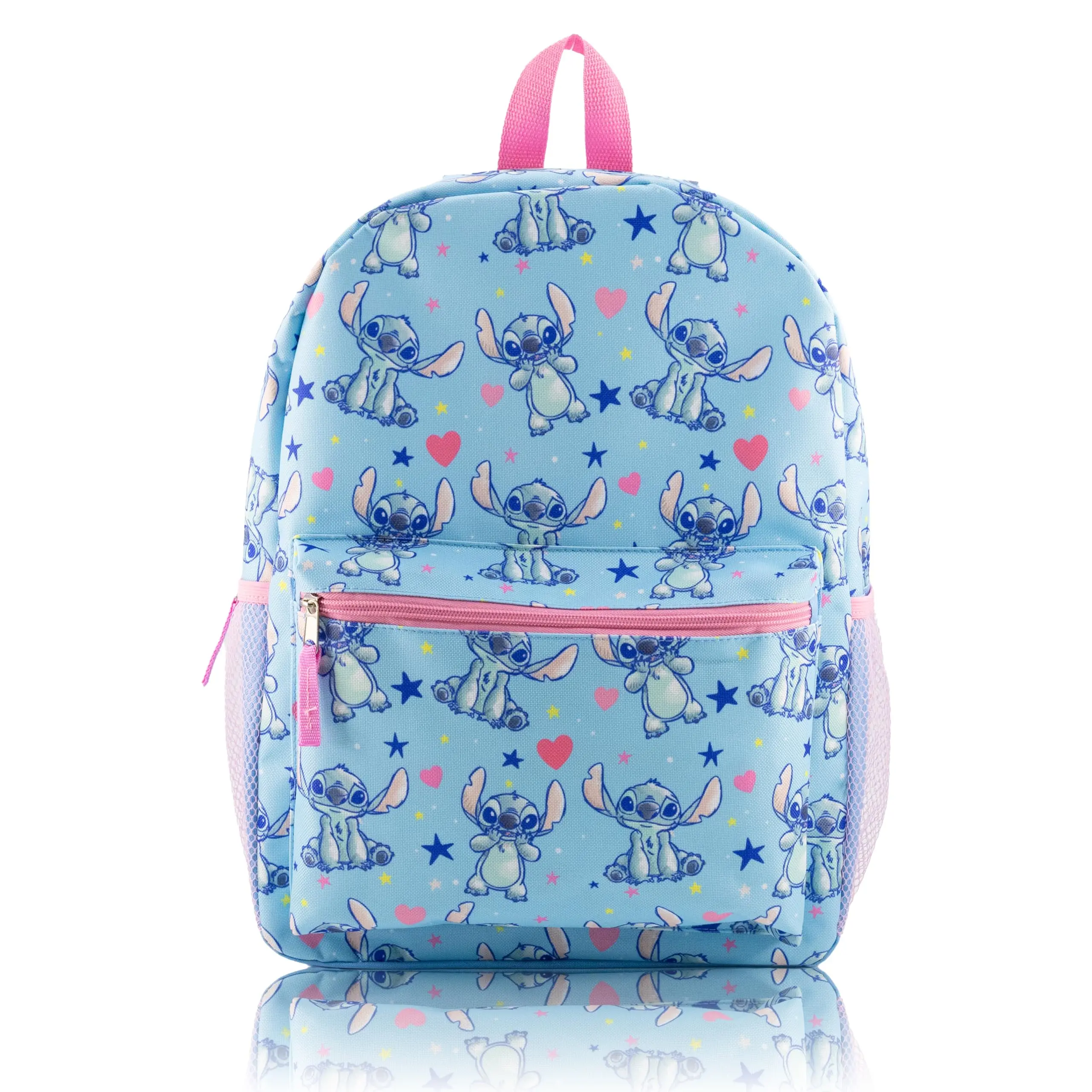 Fast Forward Stitch Backpack Travel Bag, Cute Lightweight Bag for School