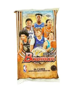 1 (ONE) Pack - 2025/26 Topps Bowman Basketball JUMBO