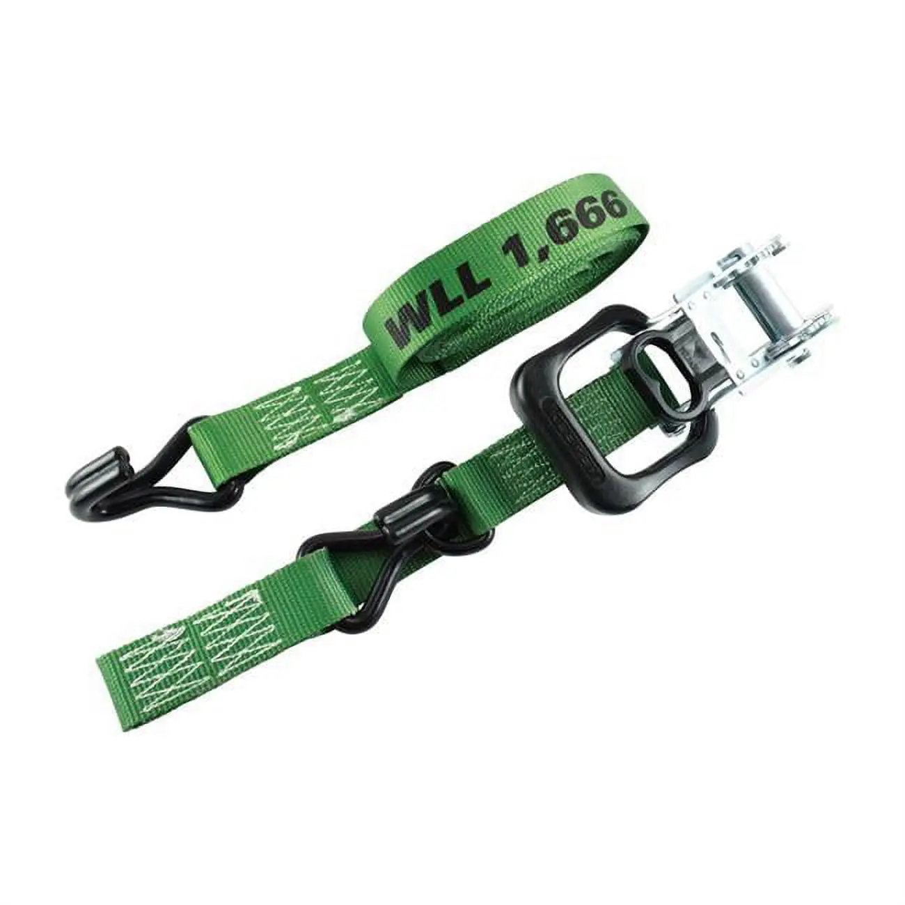 Keeper Combat Series Load Securing Tie Down Strap, 12 ft, Forest Green