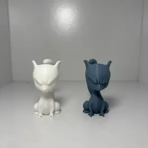 Custom 3D Printed Pokémon Mewtwo Pokemon>Decor>Decoration>White