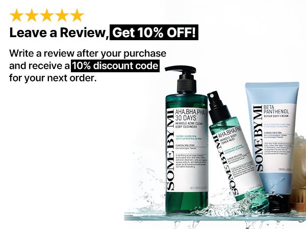 Body Acne Treatment Set - AHA BHA PHA & Niacinamide Kit to Fade Dark Marks, Hyperpigmentation & Body Odor - Clear Skin Routine - Korean Skincare