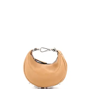 Pre-owned FENDI Leather Shoulder Bags Fendigraphy Bag Nano by Rebag