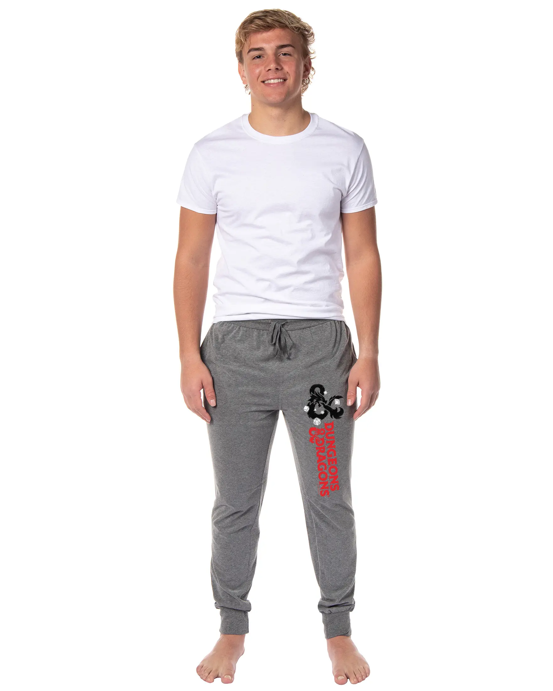 Dungeons & Dragons Pajamas D&D Logo Men's Jogger Pajama Pants