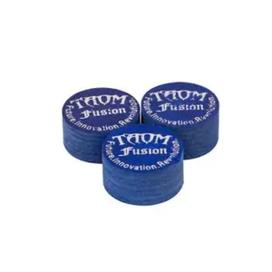 Fusion/Pro Billiard Tip Professional Billiard Tips Snooker Accessory Made From 8-layer Pigskin Tip Size 14mm Medium Hardness