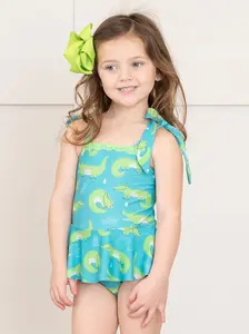 Later Gator Ruffle Swimsuit