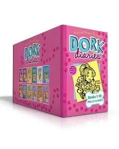 Dork Diaries Books 1-10 (Plus 3 1/2 & Omg!) (Boxed Set): Dork Diaries 1; Dork Diaries 2; Dork Diaries 3; Dork Diaries 3 1/2; Dork Diaries 4; Dork Diar -- Rachel Renée Russell, Hardcover