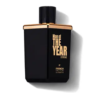 French Factor Man of the Year Extreme | Key Notes: Oud, Incense, Rose, Rasberry Saffron, Amber, Geranium, Birch, Benzoin | Long Lasting Perfume for Men |