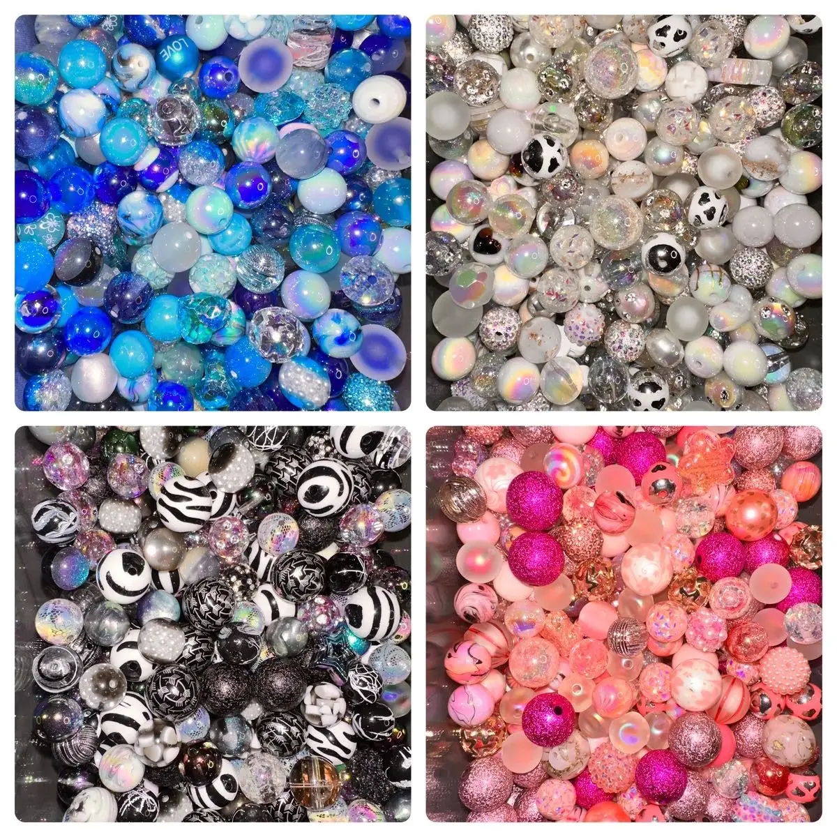 Bead Bag Mix Live Claim, $7 for a 100ml bag, $18 for 300 ml bag, $38 for 800ml