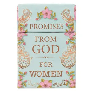 Promises From God for Women, Inspirational Scripture Cards to Keep or Share (Boxes of Blessings)Hardcover