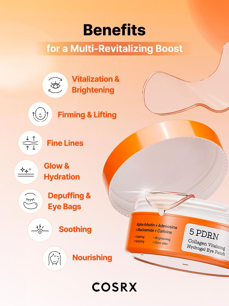 [COSRX Official] Goofy Goobers' Pre-makeup Routine | Mega Live Exclusive | PDRN Toner + PDRN Eye Patch + PDRN Hydrogel Mask + Peptide Eye Patch + Ceramide Mist + Vitamin E OTC Sunscreen