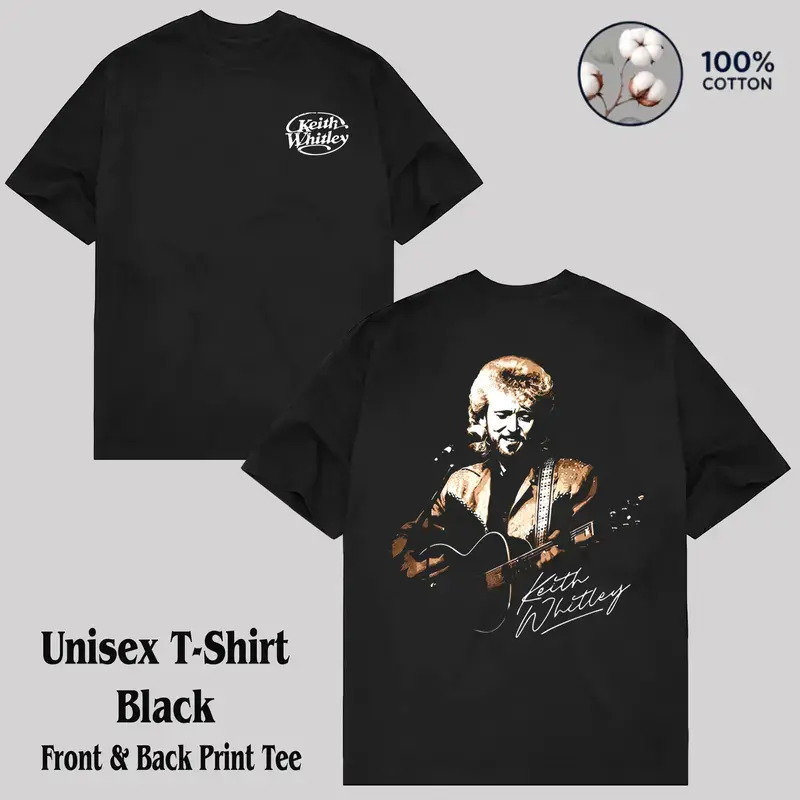 Keith Whitley Sandy Vintage T-Shirt, Country Music Graphic Tee, Classic Country Singer Shirt, Fan Gift