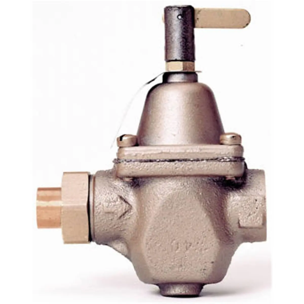 212 MAIN Watts SB1156F Manual Valve System Boiler Feed Water Regulator - Bronze Body, 0.5 in. Pipe Size, Pipe Threads, Tight Sealing, Lever Handle, Regulation for Boiler Filling & Manual Purge (Boating Water Sports), Water Regulation