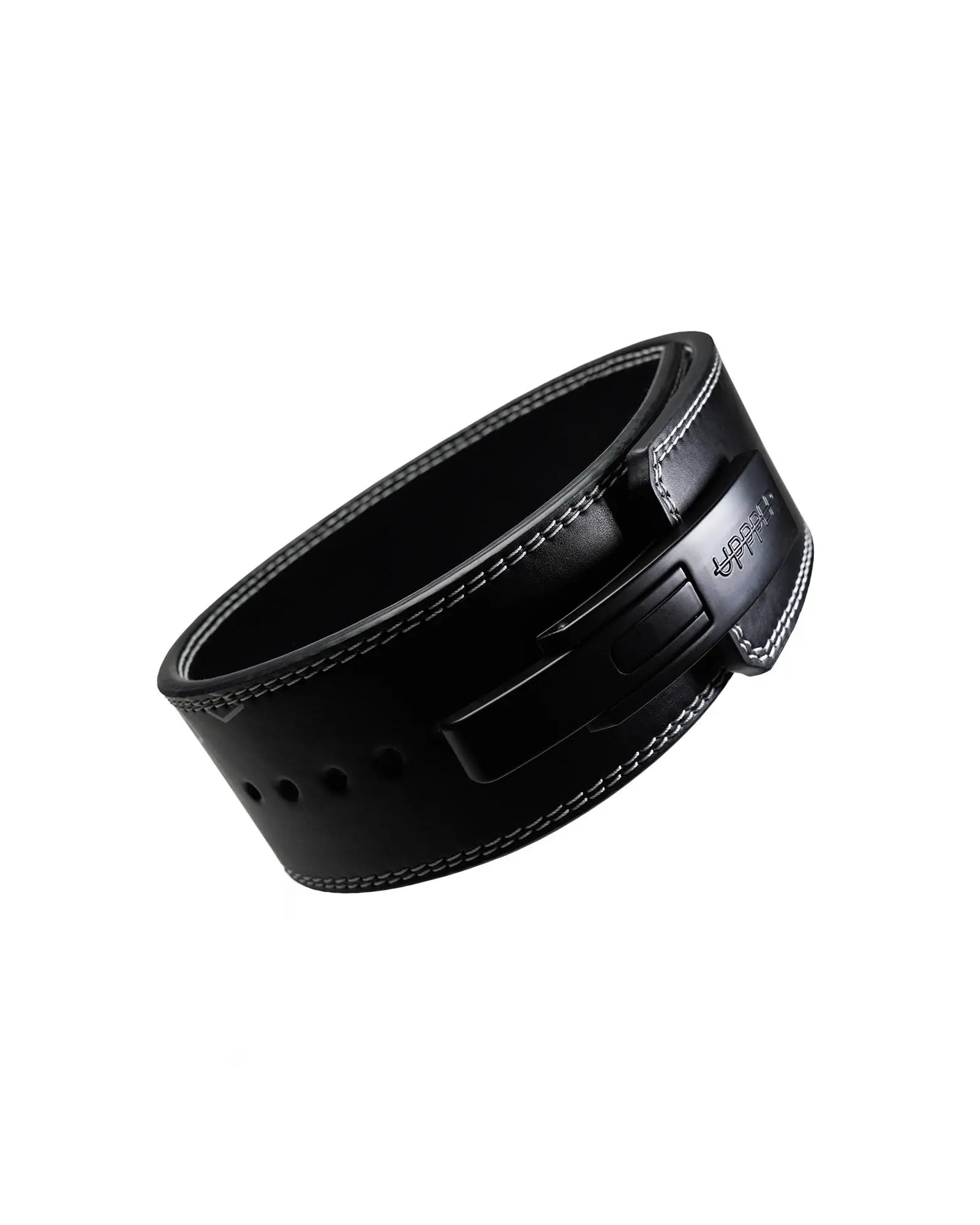 UPPPER Lever Belt Black - 10mm, Quick-Release Lever, for Powerlifting & Deadlifts