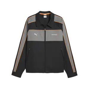 PUMA Mens Mclaren Coach T7 Jacket Athletic Outerwear Casual - Black