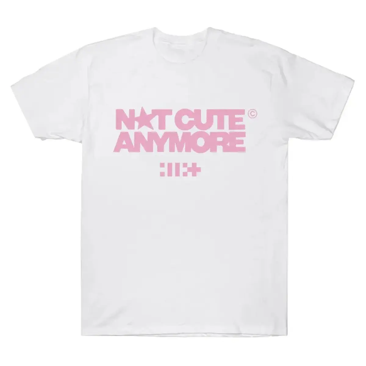 ILLIT Not Cute Anymore Album T-Shirts Summer Cotton Unisex T-Shirt Korean Fashion Y2K Graphic Tee Round Neck Short Sleeve Casual Top for Women Men Summer Clothes