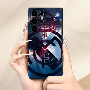 Unique Noble Club Pattern Fashion Durable Matte Texture Anti-Fall Phone Case for Samsung Galaxy S26 S25 S24 S23 S22/A14/A25/A34/A32/A15,For iphone 17 16 15 14 13 12 11 17Air Plus Pro Birthday Gift for Friends
