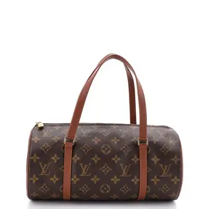 Pre-owned Louis Vuitton Canvas Coated Shoulder Bags Papillon Handbag Monogram Canvas 30 by Rebag