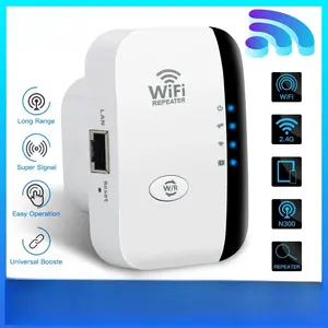 Wireless Signal Booster Wifi Extender Small Steamed Bun Network Repeater Ap Broadband Home Router Signal Amplification Extension