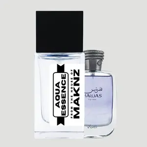 MAKNZ Aqua Essence Men's Fragrance - Fruity, Citrus, Aquatic, Fresh, Amber, Sweet, Musky, Spicy
