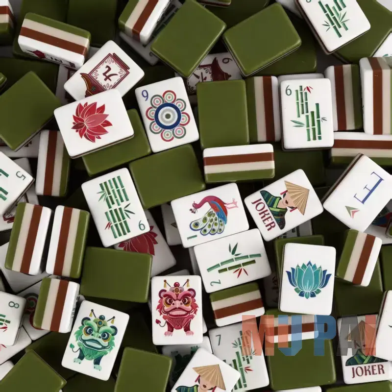 Pastel Floral American Mahjong Set, 160 4-Tier Acrylic Tiles with Base, Modern Engraved Game for Family Night & Colorful Cozy Hobbies, Acrylic Base