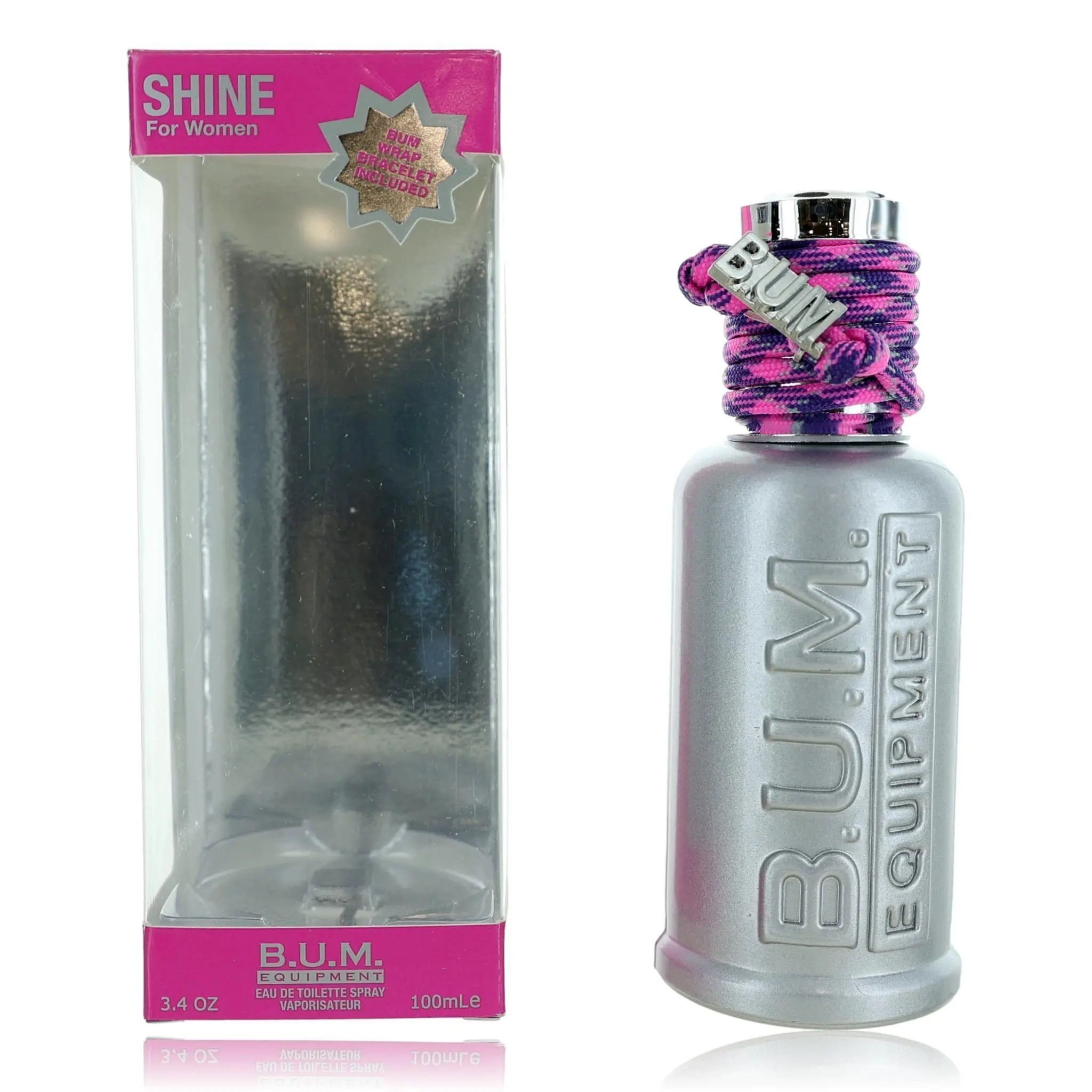 Women's Shine by B.U.M Equipment Eau de Toilette Spray - 3.4 fl oz EDP, Dreamy Floral Musk Scent, Long-Lasting for Daily Wear