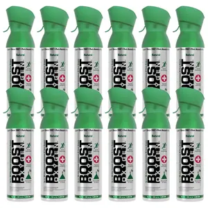 Boost Oxygen® Supplemental Oxygen | Discounted 12-Pack | Medium Size | Natural or Aromas