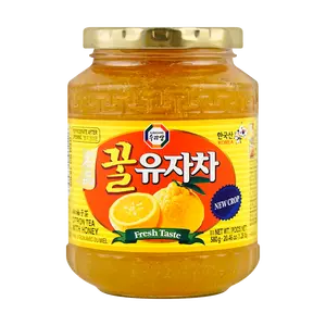 SURASANG Korean Honey Citron Tea 580g - Authentic Yuja Cha for Refreshing Drink & Wellness