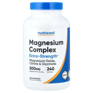 Nutricost Magnesium Complex, 500 mg, 240 Capsules