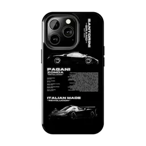 Car Mc Queen Black Phone Case Compatible with iPhone X, 11, 12, 13, 14, 15, 16, 17 & more – check our available sizes