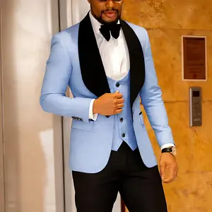 Mens 3 Piece Floral Tuxedo, Jacquard Slim Suit Set, Paisley Blazer Vest And Pants For Prom Wedding