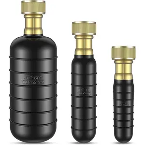 3 count Drain Bladder Kit, Drain Cleaning Bladder Fits 1" to 6" Pipes, Rubber Drain Bladder Unclogger for Bathroom Sinks, Showers, Swimming Pool Drains, Kitchen Sinks and Main Drains